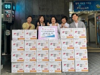 행사앨범-남동구 논현1동 소재 인천평화교회, 북한 이탈주민을 위한 조미김 140박스 기탁 내용 | 남동구청 행정복지센터>만수5동>우리동소식... 