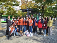 행정복지센터>구월1동>우리동소식 행사앨범-서창2동 통장자율회 정류장 노후 벤치 도색 작업  내용 | 남동구청 행정복지센터>구월1동>우리동소식