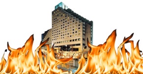 강남 뒤덮은 검은 연기 역삼동 르메르디앙 호텔, 리모델링 중 화재발생