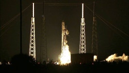 Falcon 9 Rocket Roars to Life - NASA