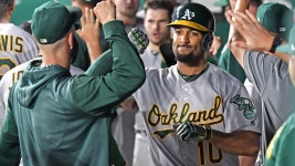 As pound out 22 hits in 19-4 clobbering of Royals | NBCS Bay Area As pound out 22 hits in 19-4 clobbering of Royals