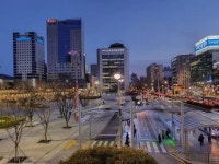 부산역 광장의 야경 - 여행 / 풍경 / 호텔 - 네모판 부산역 광장의 야경