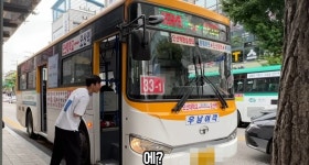 시각장애인이 버스를 타려고 하면 - 지금국내엔 - 네모판 시각장애인이 버스를 타려고 하면