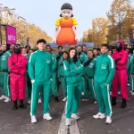 오징어게임2 공개 전 프랑스 샹제리제 거리에서 열린 오징어 게임 - 연예이슈 수다방 - 네모판 오징어게임2 공개 전 프랑스 샹제리제 거리에서... 
