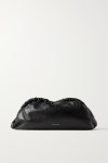 Black Cloud gathered leather clutch | MANSUR GAVRIEL | NET-A-PORTER