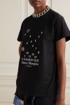 Black Replica printed cotton-jersey T-shirt | MAISON MARGIELA | NET-A-PORTER