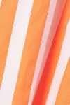 Orange Cala striped cotton-poplin midi shirt dress | FRANKIE SHOP | NET-A-PORTER