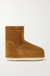 Tan Icon Low suede snow boots | MOON BOOT | NET-A-PORTER