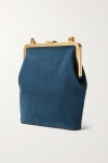 Petrol Lilith suede tote | KHAITE | NET-A-PORTER