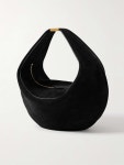 KHAITE Olivia small suede tote | NET-A-PORTER