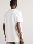 LOEWE Printed cotton-blend jersey T-shirt | NET-A-PORTER