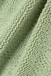 Sage green + NET SUSTAIN Domino embellished seersucker swimsuit | HUNZA G | NET-A-PORTER