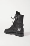 Black Tiniosa buckled leather ankle boots | MANOLO BLAHNIK | NET-A-PORTER