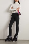 Black Stretch-knit slim-leg ski pants | MONCLER GRENOBLE | NET-A-PORTER