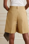 Camel Cotton-piqué shorts | JIL SANDER | NET-A-PORTER