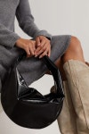 Black Olivia medium patent-leather tote | KHAITE | NET-A-PORTER