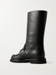 GUCCI Horsebit-embellished leather boots | NET-A-PORTER