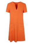 ASPESI VNECK MINI DRESS G2943.C253 - 워드로브 ASPESI VNECK MINI DRESS G2943.C253