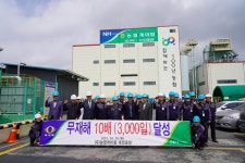 농협케미컬 대전공장, 무재해 10배(3000영업일) 달성 [영농자재신문(주)] 농협케미컬 대전공장, 무재해 10배(3000영업일) 달성