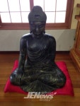 [향토문화] 목에 삼도(三道=목에 새겨진 3개의 주름) 표현..상귀리 월영사 청동여래좌상 - 제주환경일보 [향토문화] 목에 삼도(三道=목에 새겨진... 
