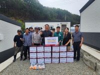 풍천면 갈전마티아 성당, 산불피해 가구에 온정 나눠 어담리 산불피해 가구에 주방용품 2종(75만 원 상당) 전달 | 뉴스로