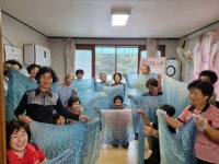 거창 남하면 신기마을, 주민과 함께하는 천연염색 스카프 만들기 체험 | 뉴스로