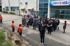 장흥군, 그린환경센터와 소방서 합동소방훈련 실시 | 뉴스로