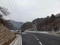 평창군, 미탄면 회동리 도로 확장·포장 공사 준공 | 뉴스로