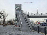 구로구, 고척교 앞 보도육교 승강기 전면 교체 완료 | 뉴스로