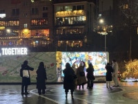 용산구, 녹사평광장 새로운 영상 예술 눈길 | 뉴스로