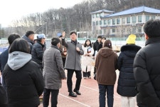 안산시, 월피체육문화센터 공사 현장 점검… 주차 면수 2배 더 | 뉴스로