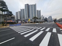 안양시 경수대로 평촌어바인퍼스트 앞 횡단보도 2월 1일 개통 | 뉴스로