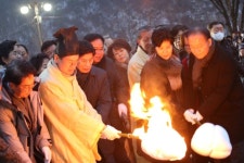 월광수변공원서 달집 태우며 소원 빌어요! | 뉴스로