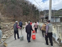 야로면, ‘자원순환 실천마을 만들기’ 본격 추진 매촌2구(외기마을) 봄맞이 대청소로 첫걸음 | 뉴스로