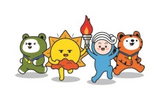 동해시, 16년 만의 도민체전 엠블럼·마스코트 상징 의미 공개 | 뉴스로