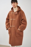 KAPTAIN SUNSHINE Duffle Coat Red BrownNOCLAIM noclaim