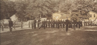 Charles Young Teaching at Wilberforce University (U.S. National Park Service)