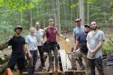 Historic Horse and Footbridge Restored by Student Interns and NPS Staff (U.S. National Park Service)