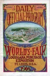 An Official Daily Program from the 1904 Louisiana Purchase... the 1904 Louisiana Purchase Exposition for Saturday, October 8th... 