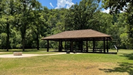 Pavilions and entrance station open at Big Spring - Ozark National Scenic Riverways (U.S. National Park Service)