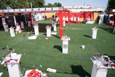 Five men shot at NYC event space party, leaving two dead Five men shot at Brooklyn event space party, leaving two dead