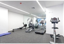 Sole Agents) 시티 2bed,1bath아파트-가구포함(수영장/헬스장/사우나)