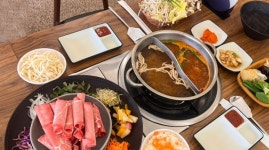 정담 칼국수&샤브샤브수완지구점