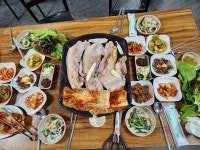고향산천 오리전문점