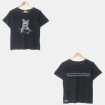 브랜드 구제 빈티지 쇼핑몰 올드룩 LOVE LIKE ROCK LIMITED 러브 라이크 록 리미티드[캐주얼] 그래픽 반팔티면 여성블랙