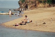 옹진포토-1999년08월12일 북도면 장봉2리 선착장 -낚시장면 내용 | media