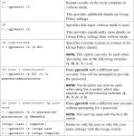 Group Policy Command-Line Tools - Windows 7 Portable Command Guide: MCTS 70-680, and MCITP 70-685 and 70-686 [Book] Windows 7... 