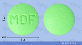 파모트리정20mg Famotri Tab. 20mg 의약품 식별표시