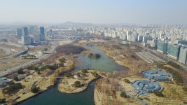 드론으로 찍은 일산 호수공원 - 팝코넷 | 자유게시판 드론으로 찍은 일산 호수공원