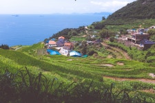 남해 다랭이 마을 여름풍경 - 팝코넷 | 자유게시판 남해 다랭이 마을 여름풍경